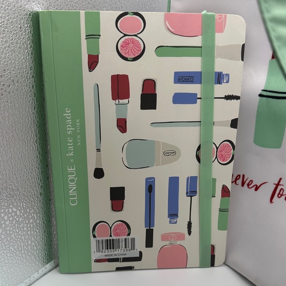 NWT Clinique x Kate Spade Tote and Notebook Set - Picture 4 of 5